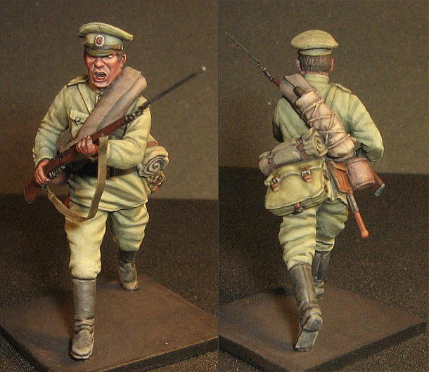 Figures: Russian infantryman, WWI Figures: Russian infantryman, WWI