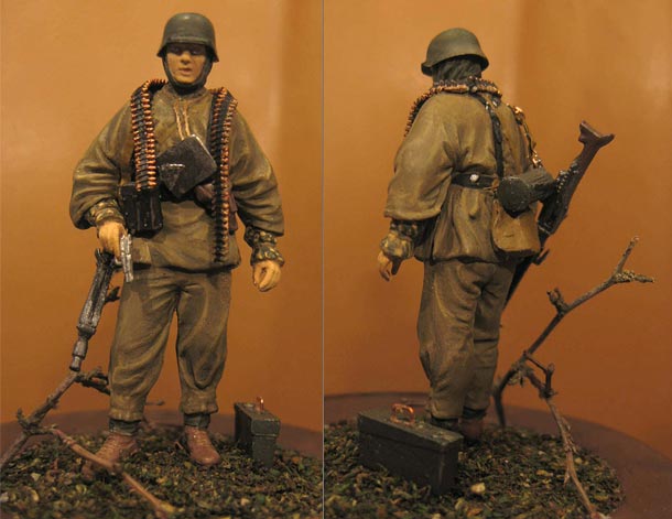 Figures: German machine gunner Figures: German machine gunner