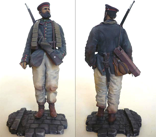 Figures: Infantryman, 4th Bavarian regt., 1915 Figures: Infantryman, 4th Bavarian regt., 1915