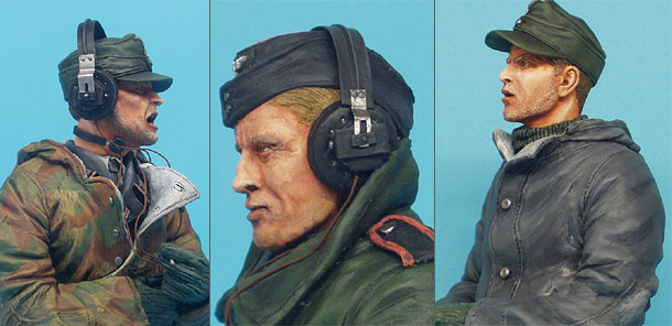 Figures: German Panzer Crew Figures: German Panzer Crew