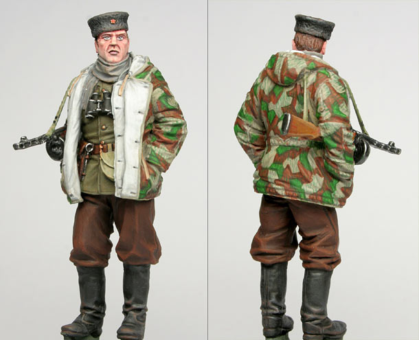 Figures: Soviet partisans commander Figures: Soviet partisans commander