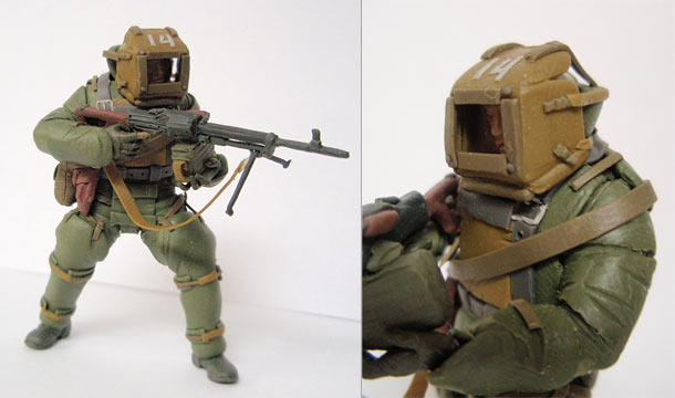 Sculpture: Assault trooper Sculpture: Assault trooper