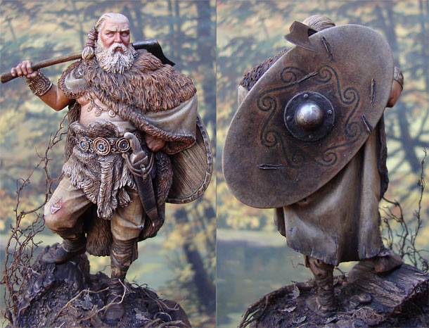 Figures: Germanic warrior Figures: Germanic warrior
