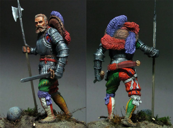 Figures: Landsknechts captain Figures: Landsknechts captain
