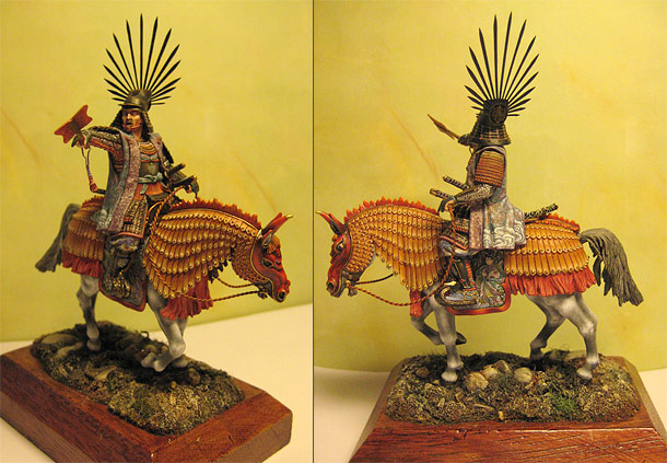 Figures: Japanese Emperor, XVI century Figures: Japanese Emperor, XVI century