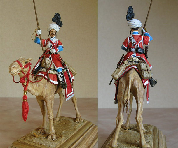 Figures: Private, Dromedaries regt. Figures: Private, Dromedaries regt.