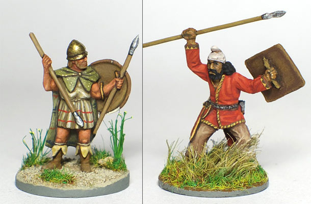 Figures: Thracian and Scythian warriors Figures: Thracian and Scythian warriors