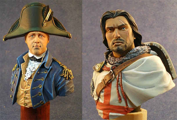 Figures: Lucky Jack and knight Figures: Lucky Jack and knight