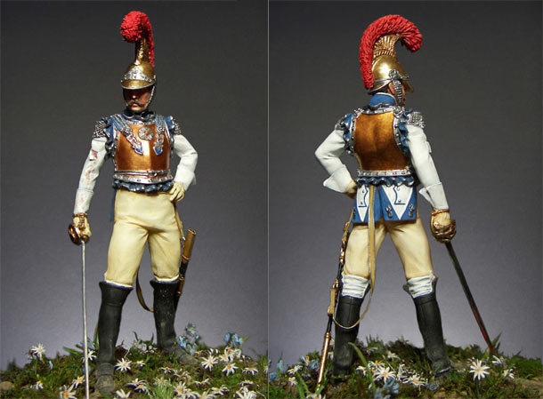 Figures: Carabiniers officer, France, 1812 Figures: Carabiniers officer, France, 1812