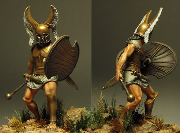 Figures: Picene warrior, VI-V B.C. Figures: Picene warrior, VI-V B.C.