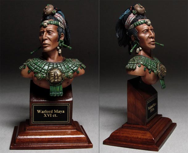 Figures: Maya chief, XV-XVI centuries Figures: Maya chief, XV-XVI centuries