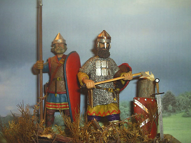 Sculpture: Morning on the Kulikovo field. Sculpture: Morning on the Kulikovo field.