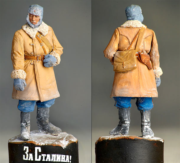 Figures: Soviet tank crewman Figures: Soviet tank crewman