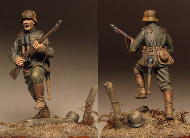Figures: German stormtrooper, 1918 Figures: German stormtrooper, 1918