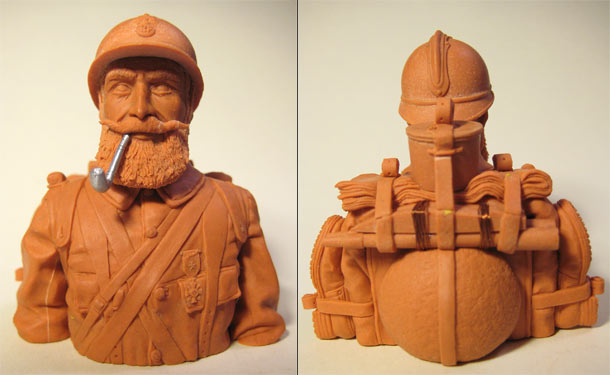 Sculpture: Poilu Sculpture: Poilu