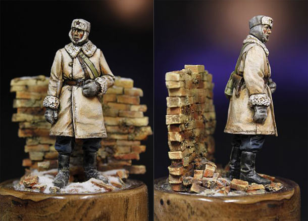 Figures: Soviet tank crewman Figures: Soviet tank crewman
