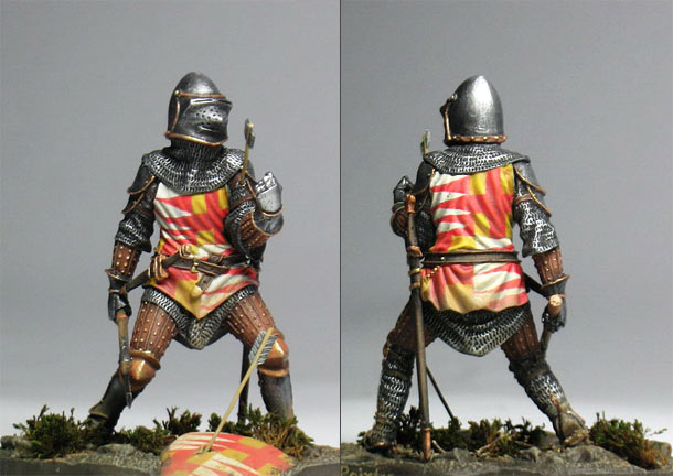 Figures: Knight, XIV century Figures: Knight, XIV century