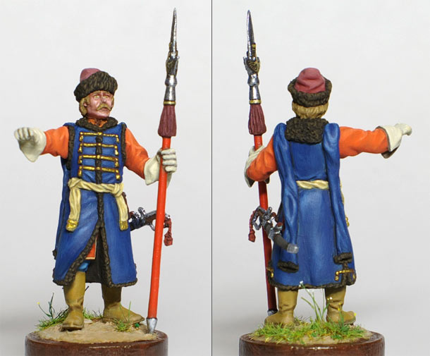 Figures: Russian Strelets, XVII century. Figures: Russian Strelets, XVII century.