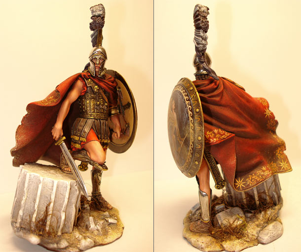 Figures: Greek warrior, V century B.C. Figures: Greek warrior, V century B.C.