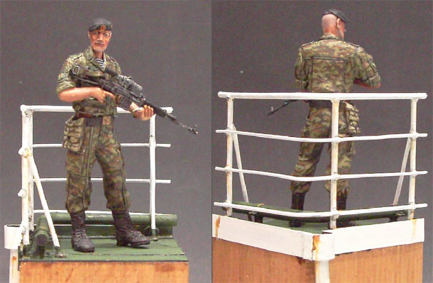 Sculpture: Modern Russian marine, Black Sea fleet Sculpture: Modern Russian marine, Black Sea fleet