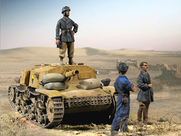 Dioramas and Vignettes: Tobruk on the horizon... Dioramas and Vignettes: Tobruk on the horizon...