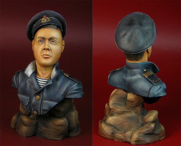 Sculpture: Petty officer, Soviet navy Sculpture: Petty officer, Soviet navy