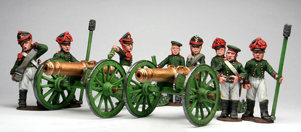 Figures: Russian artillery, 1812 Figures: Russian artillery, 1812