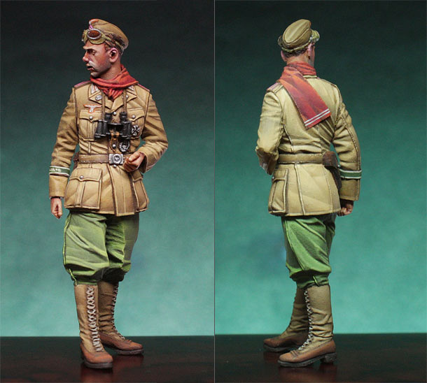 Figures: DAK Panzer Officer Figures: DAK Panzer Officer