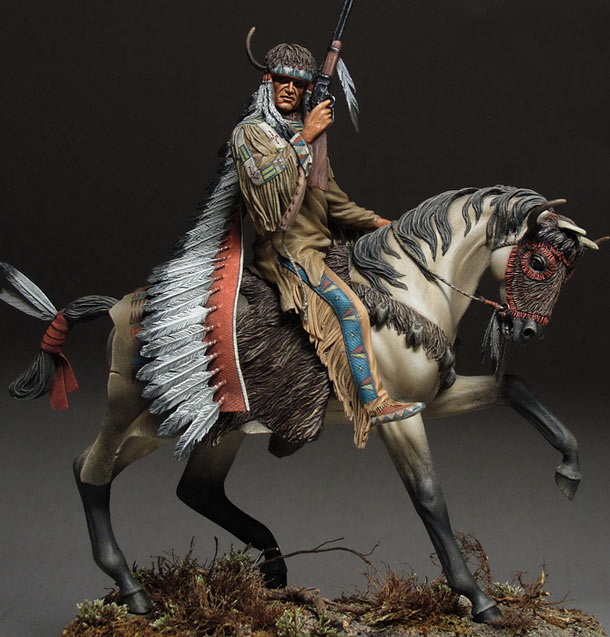 Figures: Lakota warrior Figures: Lakota warrior