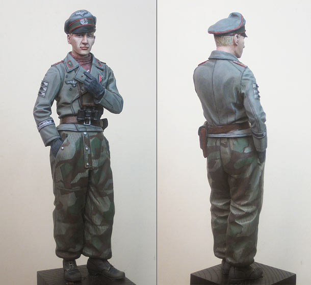Figures: StuG platoon commander Figures: StuG platoon commander
