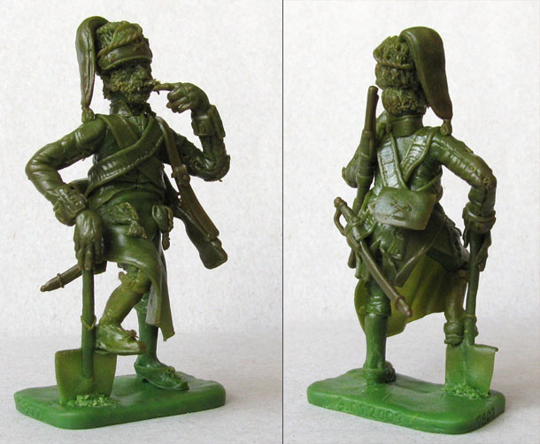 Sculpture: Pioneer, Spanish heavy infantry regt Sculpture: Pioneer, Spanish heavy infantry regt