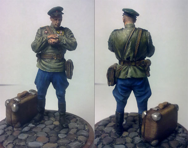 Figures: Soviet border guards officer, 1945 Figures: Soviet border guards officer, 1945