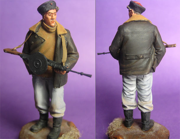 Figures: Soviet partisan. Belorussia, 1944 Figures: Soviet partisan. Belorussia, 1944