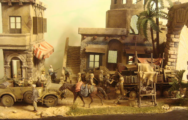 Dioramas and Vignettes: Retreat of Afrika Korps. December 1942 Dioramas and Vignettes: Retreat of Afrika Korps. December 1942