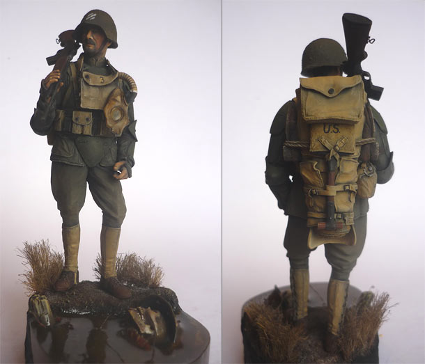 Figures: U.S. infantryman, 1918 Figures: U.S. infantryman, 1918