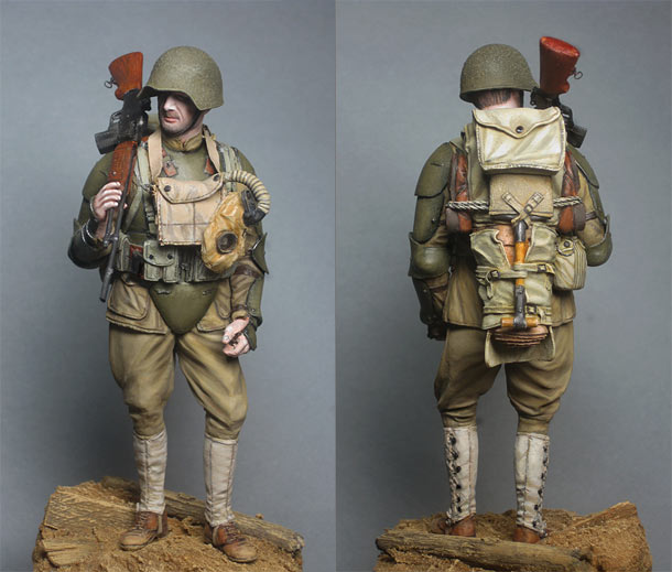 Figures: U.S. infantryman, 1918 Figures: U.S. infantryman, 1918