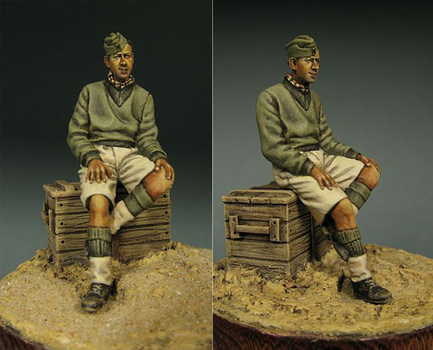 Figures: British trooper, North Africa Figures: British trooper, North Africa