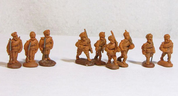 Sculpture: Russian civil war. White Army Sculpture: Russian civil war. White Army
