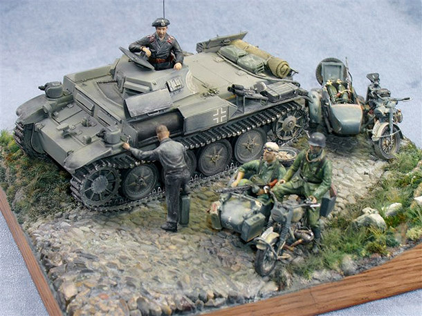 Dioramas and Vignettes: Field Repair Dioramas and Vignettes: Field Repair