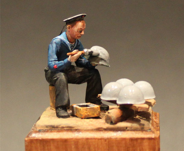 Sculpture: Soviet sea cadet, 1942 Sculpture: Soviet sea cadet, 1942