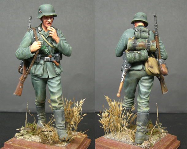 Figures: German infantryman Figures: German infantryman