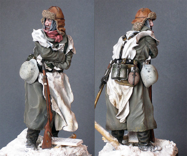 Figures: In snowy fields on the approaches to Moscow Figures: In snowy fields on the approaches to Moscow