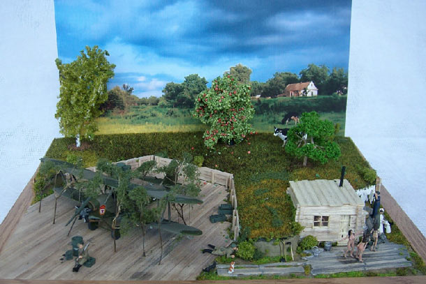 Dioramas and Vignettes: Night Witches: the bathing day Dioramas and Vignettes: Night Witches: the bathing day