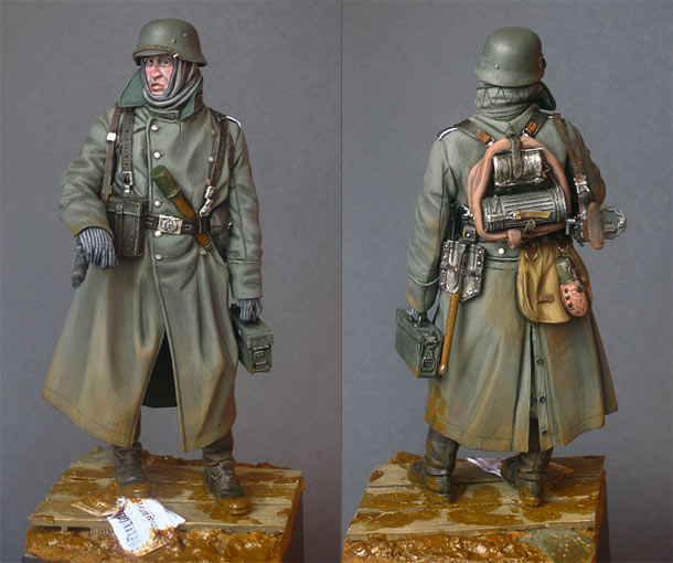 Figures: Machine gunner, Waffen SS Figures: Machine gunner, Waffen SS