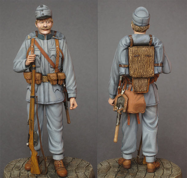 Figures: Austrian-Hungarian infantryman, 1914 Figures: Austrian-Hungarian infantryman, 1914