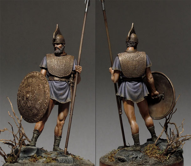Figures: Villanova warrior, VIII cent. B.C. Figures: Villanova warrior, VIII cent. B.C.