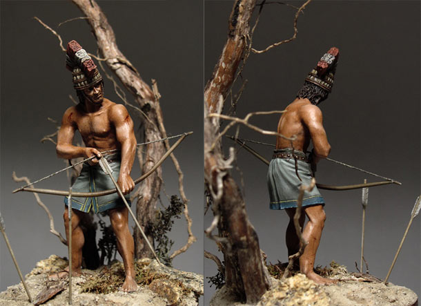 Figures: Micenian archer Figures: Micenian archer