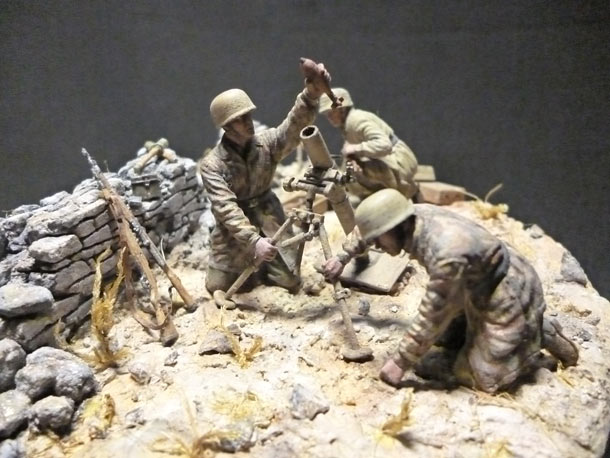 Training Grounds: German mortar crew Training Grounds: German mortar crew