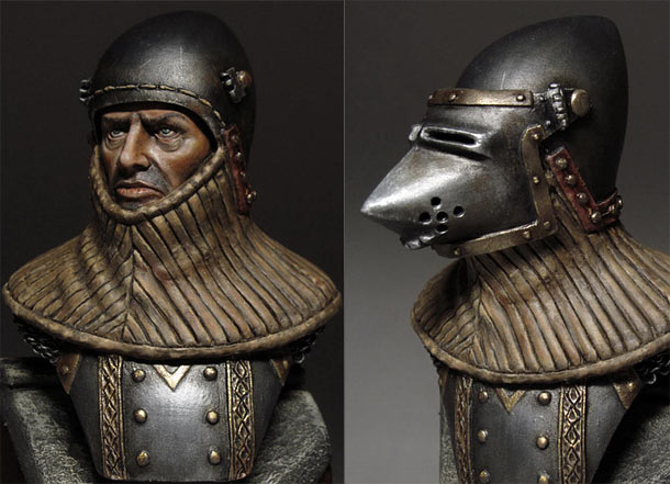 Figures: Knight, XIV-XV cent. Figures: Knight, XIV-XV cent.