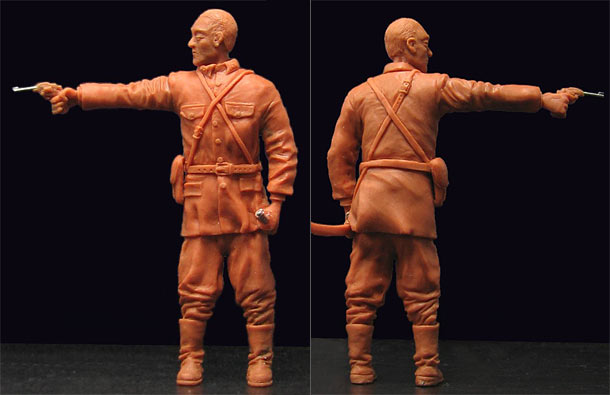 Sculpture: Japanese officer, 1942 Sculpture: Japanese officer, 1942